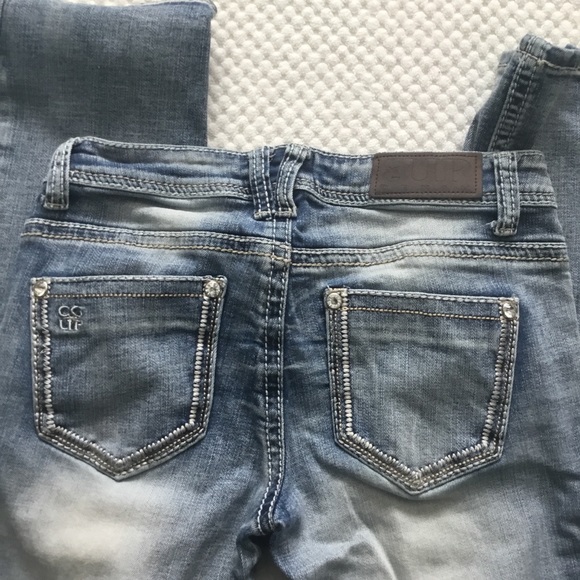 COWGIRL UP JEANS WITH STITCH DETAIL 26X34  NWOT - Picture 7 of 10